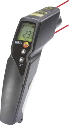 Infrardeči termometer testo 830-T2 optika 12:1 -30 do +400 °C kontaktno merjenje