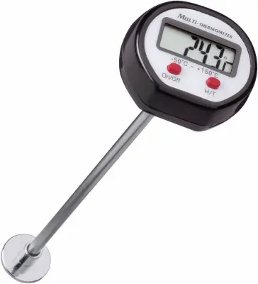 Površinski termometer (HACCP) VOLTCRAFT DOT-150 -50 do +150 °C vrsta tipala: K kalibracija narejena po: delovnih standardih