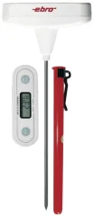 ebro TDC 150 vbodni termometer (HACCP)  Merilno območje temperature -50 do 150 °C Vrsta senzorja NTC v skladu z zahtevami haccp