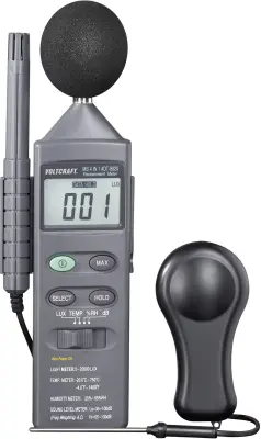Merilnik temperature VOLTCRAFT DT 8820 -20 do +750 °C vrsta tipala: K multifunkcijski merilnik 4in1 kalibracija narejena po: delovnih standardih