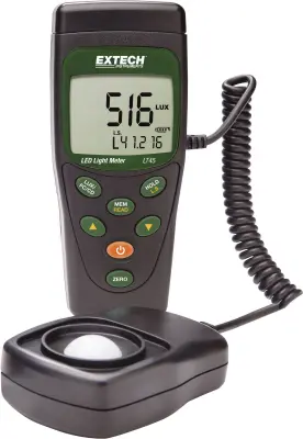 Extech LT45 Lux-Meter\, merilnik svetlosti