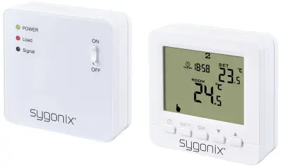 Sygonix SY-5470190  brezžični sobni termostat nadometna tedenski program  1 kos