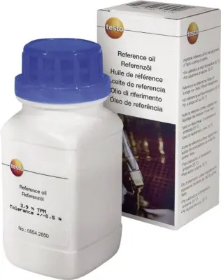 Reagent testo 0554 2650 referenčno olje za umerjanje in nastavitev\, 100 ml