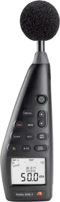 testo merilnik hrupa  zapisovalnik podatkov 816-1 30 - 130 dB 20 Hz - 8000 Hz testo 816-1 merilnik glasnosti\, merilnik hrupa