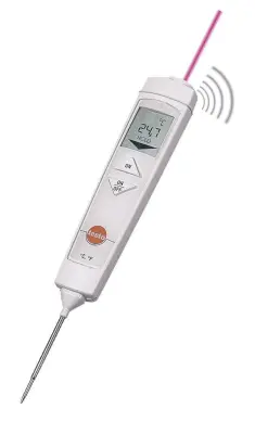 Infrardeči termometer testo 826-T4 optika 6:1 -30 do +300 °C kontaktno merjenje