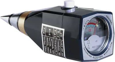 Stelzner pH meter\, merilnik pH vrednosti zemlje\, merilno območje pH 3 do 8