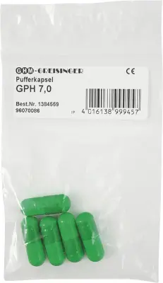 Greisinger GHM PH7 pufrske kapsule (5 kosov) za kalibriranje pH\, GPH 7