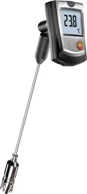 Merilnik temperature testo 905-T2 -50 do +350 °C vrsta tipala: K kalibracija narejena po: delovnih standardih