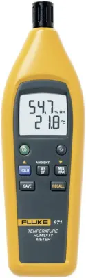 Fluke 971 merilnik vlažnosti (higrometer)  10 % rF 90 % rF funkcija zapISOvanja podatkov\, prikaz rosišča/opozorilo pred plesnijo