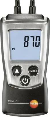 testo 510 merilnik tlaka  zračni pritisk 0 - 100 hPa magnetna hrbtna stran Merilnik tlaka testo 510 zračni tlak 0 - 100 hPa magnetna zadnja stran