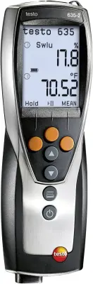 Merilnik vlažnosti zraka (higrometer) testo 635-2 0 % rF 100 % rF kalibracija narejena po: delovnih standardih