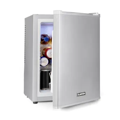 Klarstein Mini hladilnik, minibar Happy Hour 33, Srebrna