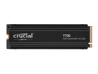 Crucial T700 1TB PCIe Gen5 NVMe M.2 SSD s hlajenjem