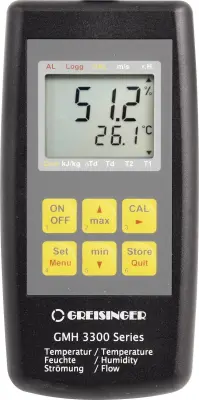 Greisinger GMH 3331 merilnik vlažnosti (higrometer)  0 % rF 100 % rF