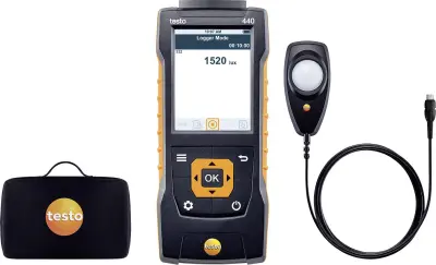 Luksmeter testo 440 set 0563 4402 kalibracija narejena po delovnih standardih (s certifikatom)