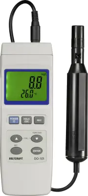 VOLTCRAFT DO-101 merilnik kisika  0 - 20 mg/l izmenljiva elektroda\, s funkcijo merjenja temperature