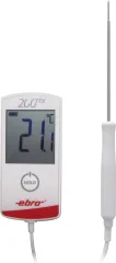 ebro TTX 200 vbodni termometer (HACCP)  Merilno območje temperature -30 do +200 °C  v skladu z zahtevami haccp\, ip65