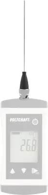 VOLTCRAFT TPT-207 vbodno tipalo -70 do 250 °C vrsta tipala Pt1000 kalibracija narejena po delovnih pogojih