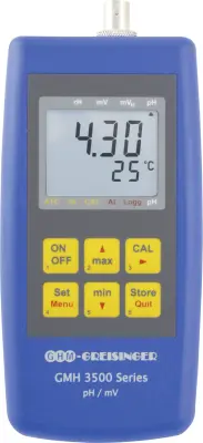 Merilnik za pH\, redoks in temperaturo Greisinger GMH 3511\, brez dodatne opreme\, kalibracija narejena po: delovnih standardih