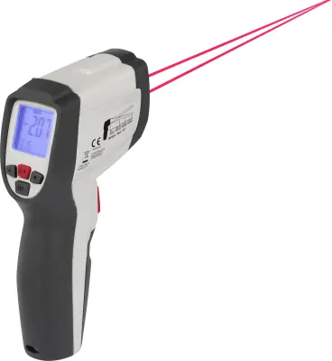 Infrardeči termometer VOLTCRAFT IR 500-12D optični 12:1 -50 do 500 °C pirometer\, kalibracija narejena po: delovnih standardih