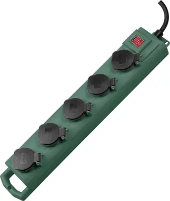 Brennenstuhl 1159910215 #####Outdoor Steckdosenleiste mit Schalter 5-kratni  zelena vtičnica 1 kos