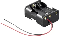Goobay 81216 nosilec baterij 6x Mignon (AA) kabel (D x Š x V) 58 x 47 x 28 mm