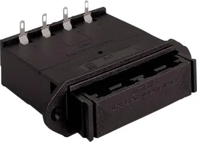 Držalo za baterije 4x Mignon (AA) spajkalni priključek (D x Š x V) 95.3 x 61.2 x 26 mm Bulgin BX0027