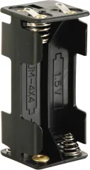 Velleman BH443D nosilec baterij 4x Micro (AAA) spajkalni priklop (D x Š x V) 53 x 27 x 25 mm