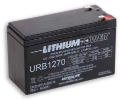 Ultralife URB1270 specialni akumulatorji LiFePo blok ploščati vtič LiFePO 4 12.8 V 7500 mAh