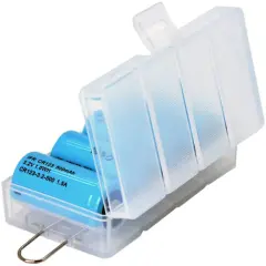 Soshine SBC-027 baterijska škatla 4x CR-123A\, 16340 (D x Š x V) 73 x 41 x 22 mm