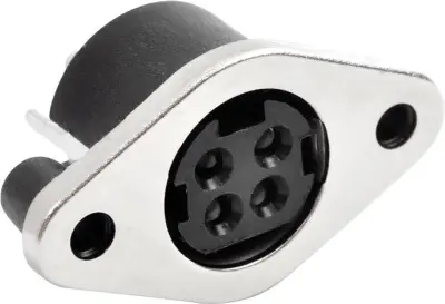 Kycon DC 4pol Panel KPJX-PM-4S-S polnilni adapter