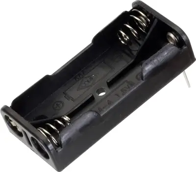 Nosilec baterij 2x Micro (AAA) Kontaktni drogovi TRU COMPONENTS BH-421-3P Držalo za baterije 2x Micro (AAA) kontaktni pol TRU COMPONENTS BH-421-3P