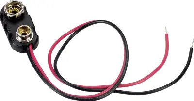 Baterijski priključek 1x 9 V Block priključek na pritisni gumb (D x Š x V) 24.5 x 11.8 x 7.3 mm TRU COMPONENTS 18-0093