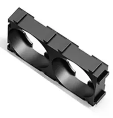 Litech Power BH02 nosilec baterij 2x 18650  (D x Š x V) 40.5 x 20.25 x 8.85 mm