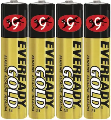 Eveready Gold micro (aaa)-baterija alkalno-manganov  1.5 V 4 kos