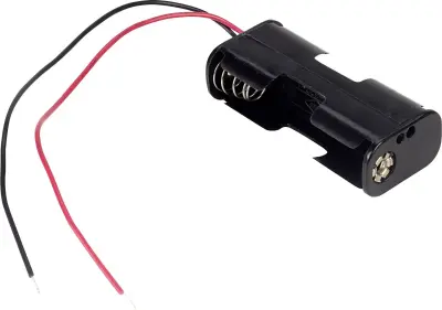 Držalo za baterije 2x Mignon (AA) kabel TRU COMPONENTS BH-322-1A