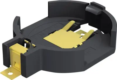 Keystone Electronics 1070 nosilec gumbnih baterij 1x CR 2032 vodoravno\, površinska montaža smd (D x Š x V) 28.38 x 20 x 5.97 mm