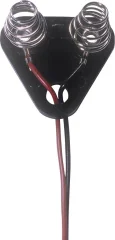 MPD DU1-M-306 baterijska sponka x  vzmetni kontakt\, kabel (D x Š x V) 29 x 27 x 2 mm