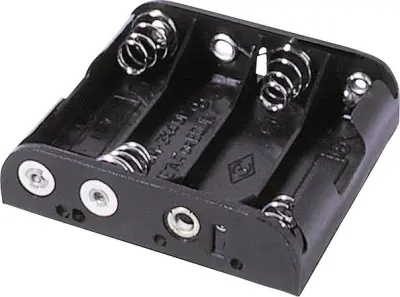 MPD BC4AAB nosilec baterij 4x Mignon (AA) kontaktni poli (D x Š x V) 61 x 57 x 15 mm