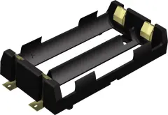 Keystone Electronics 1048 nosilec baterij 2x 18650 površinska montaža smd (D x Š x V) 86 x 40 x 19 mm