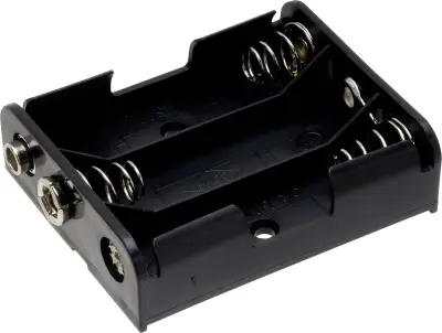 Držalo za baterije 3x Mignon (AA) priključek na pritisni gumb TRU COMPONENTS BH-331B
