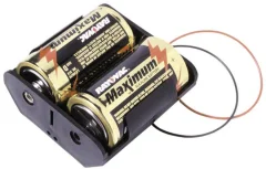 MPD BH2DW nosilec baterij 2x Mono (D) kabel (D x Š x V) 71 x 71 x 31 mm