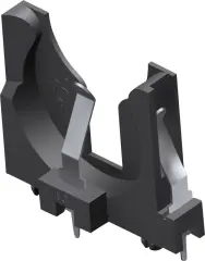 Keystone Electronics 1068 nosilec gumbnih baterij 1x CR 2450 navpično\, vtična montaža tht (Š x V x G) 31.88 x 26.09 x 5.89 mm
