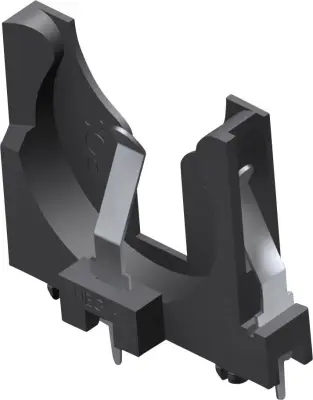 Keystone Electronics 1068 nosilec gumbnih baterij 1x CR 2450 navpično\, vtična montaža tht (Š x V x G) 31.88 x 26.09 x 5.89 mm