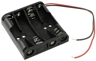 MPD BC4AAAW nosilec baterij 4x Micro (AAA) kabel (D x Š x V) 51 x 48 x 13 mm