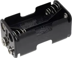 Držalo za baterije 4x Mignon (AA) priključek na pritisni gumb TRU COMPONENTS BH-343-2B
