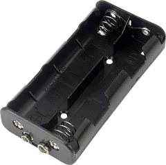 Držalo za baterije 4x Baby (C) priključek na pritisni gumb TRU COMPONENTS BH242-2B