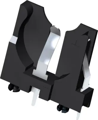 Keystone Electronics 1065 nosilec gumbnih baterij 1x CR 2016, CR 2020, CR 2025, CR 2032 navpično, vtična montaža tht (ŠxVxG) 26.42 x 23.31 x 7.62 mm