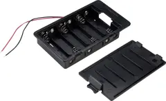 Držalo za baterije 6x Mignon (AA) kabel TRU COMPONENTS SBH361A