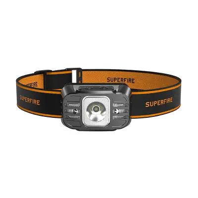 Čelna svetilka Superfire HL75-X, 220lm, USB